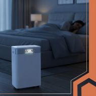 Odvlhčovač vzduchu Ruhhy Brisoo 2000 - 20 l/24 h, WiFi, higrostat, 4,3 l nádrž