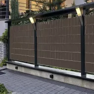 Plotová tieniaca fólia 19 cm x 35 m, 450g/m2, hnedá Gardlov 23702