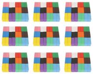 Drevené domino farebné 1080 ks Kruzzel 9397