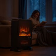 Elektrický ohrievač s plameňovým efektom 2000W Blazeo Kaminer 26317
