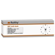 DIY veľké nástenné hodiny Ruhhy 22143