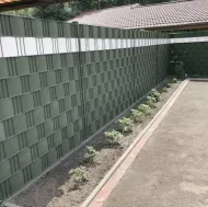 Plotová tieniaca fólia 19 cm x 35 m, 450g/m2, zelená Gardlov 23699
