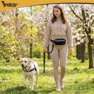 PURLOV 24689 bežecké vodítko s ľadvinkou reflexné 2 m, do 50 kg