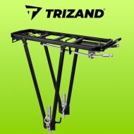 Zadný nosič na bicykel čierny Trizand 14852