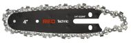 RED TECHNIC RTPR0161 vodiaca lišta 4", 2× reťaz