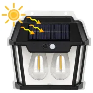 RC-K-2204 Solárne LED nástenné svietidlo so senzorom pohybu