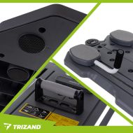 Deska na pilates a jógu TRIZAND – multifunkční fitness trenažér s LCD počítadlem