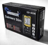 ONDRAGON OD4036 laserový diaľkomer 50 m s uhlomerom a vodováhou