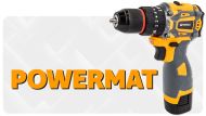 POWERMAT PM-WA-16.8V-1.5M aku vŕtačka / skrutkovač 16,8 V, 2× batéria 1,5 Ah, príslušenstvo