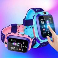 Detské chytré hodinky s GPS lokátorom, fotoaparátom a funkciou hovorov - Smartwatch Modré