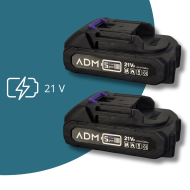 AKU Striekacia pištoľ ADM537 + Náhradná batéria 21V