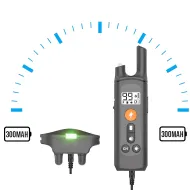 Elektrický výcvikový obojok pre psa RC-K-1337 - vodeodolný, dosah 800 m