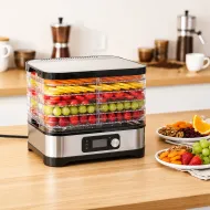 RC-K-2491 Sušička potravín 400 W, 35-70 ° C, 5 poschodí, časovač