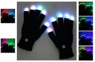 Rukavice s LED špičkami - Párty Gloves