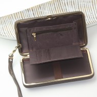 Elegant - Hnedá peňaženka
