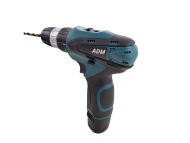 AKU vŕtačka 12V ADM395 77 dielna sada