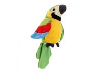 Mluvící plyšový papousek