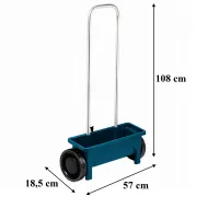 RC-K-2342 Ručný záhradný rozmetávač 12 l – sejačka na osivo, hnojivo, piesok a soľ