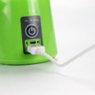 Prenosný USB mixér - smoothie maker zelený
