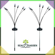 2× Solárna záhradná LED lampa Firefly so súmrakovým senzorom RC-K-1286