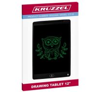 Tablet na kreslenie 12" čierny KRUZZEL 22456