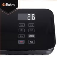 Ruhhy 24756 Vákuová zváračka potravín s váhou 120 W, dvojitá pumpa 80 kPa, rezačka fólia + Vrecká
