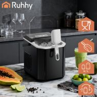 Ruhhy 27708 Výrobník ľadu 1,2 l čierny – 12 kg ľadu za 24 hodín