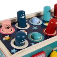 Drevený slon s kladivom Kruzzel 20349