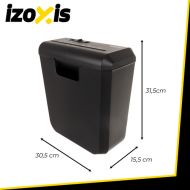 Skartovačka papiera, dokumentov a CD 10l Izoxis 26136