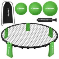 Súprava na mini volejbal Trizand 27554 Roundnet 90 cm s 3 loptičkami a pumpičkou