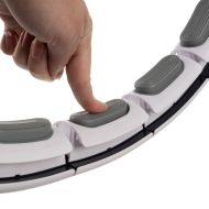 Masážna hula hoop obruč so závažím a digitálnym počítadlom ISO 25254