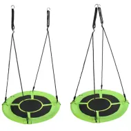 Hojdací kruh hniezdo 100 cm zelený Malatec 23514