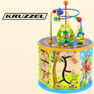 Drevená vzdelávacia kocka Kruzzel 22429
