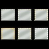 Kozmetické zrkadlo Soulima 108 LED 80×62 cm – dokonalé líčenie v hollywoodskom svetle