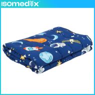 Záťažová prikrývka antistresová pre deti 4 kg, 100 x 150 cm, modrá Isomedix 26897