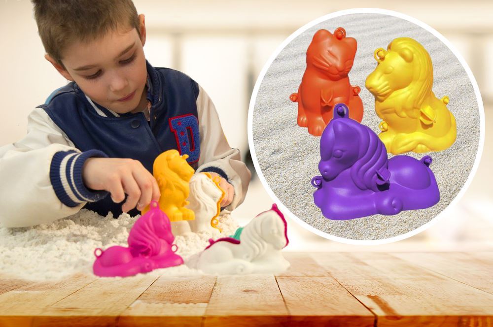 3D formičky malé - mix zvieratiek 3D formičky malé - mix zvieratiek