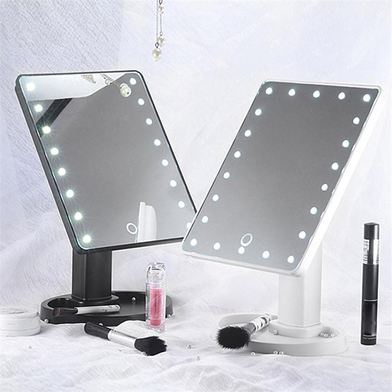 Kozmetické make-up zrkadlo s LED osvetlením Kozmetické make-up zrkadlo s LED osvetlením