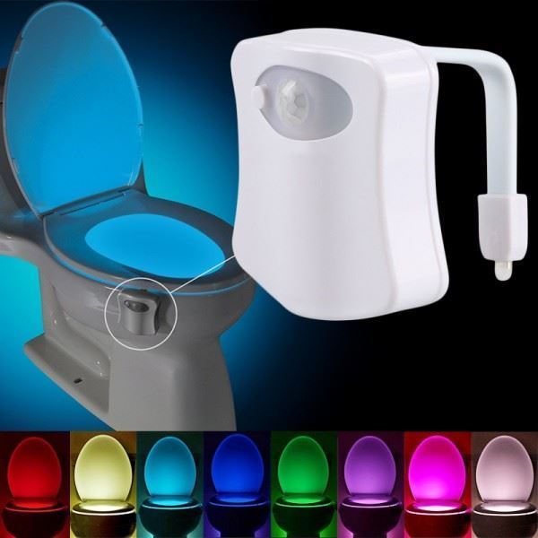 LED osvetlenie toalety s pohybovým senzorom LED osvetlenie toalety s pohybovým senzorom