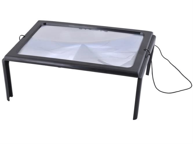 Čítacie lupa s LED osvetlením - veľkosť A4 Čítacie lupa s LED osvetlením - veľkosť A4