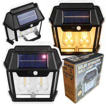 RC-K-2204 Solárne LED nástenné svietidlo so senzorom pohybu