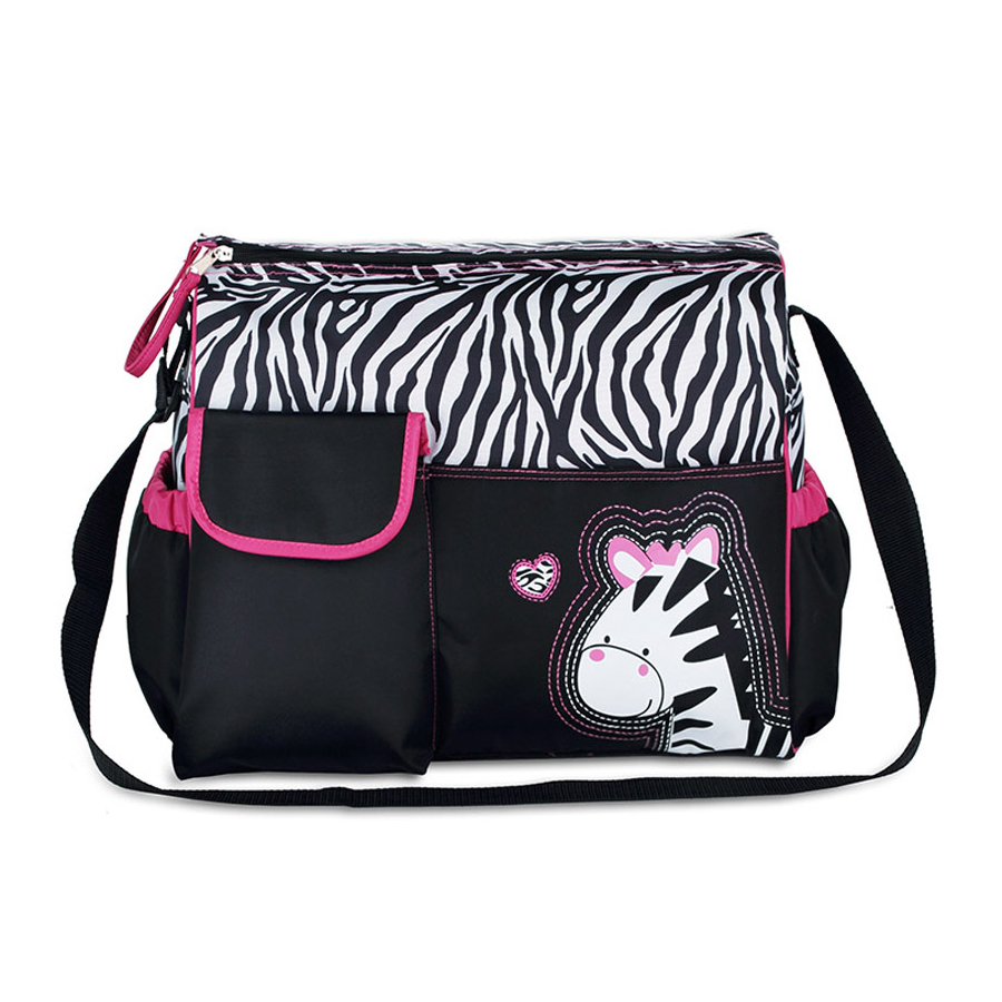 Taška pre mamičky - ružová zebra Taška pre mamičky - ružová zebra