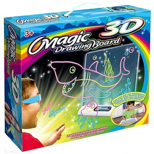 Magická kresliace 3D tabuľka Magická kresliace 3D tabuľka