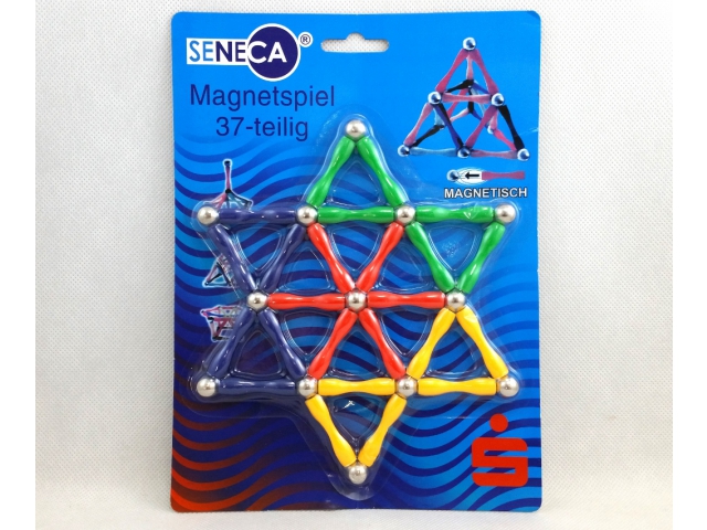 Magnetická stavebnica 37 dielov Magnetická stavebnica 37 dielov
