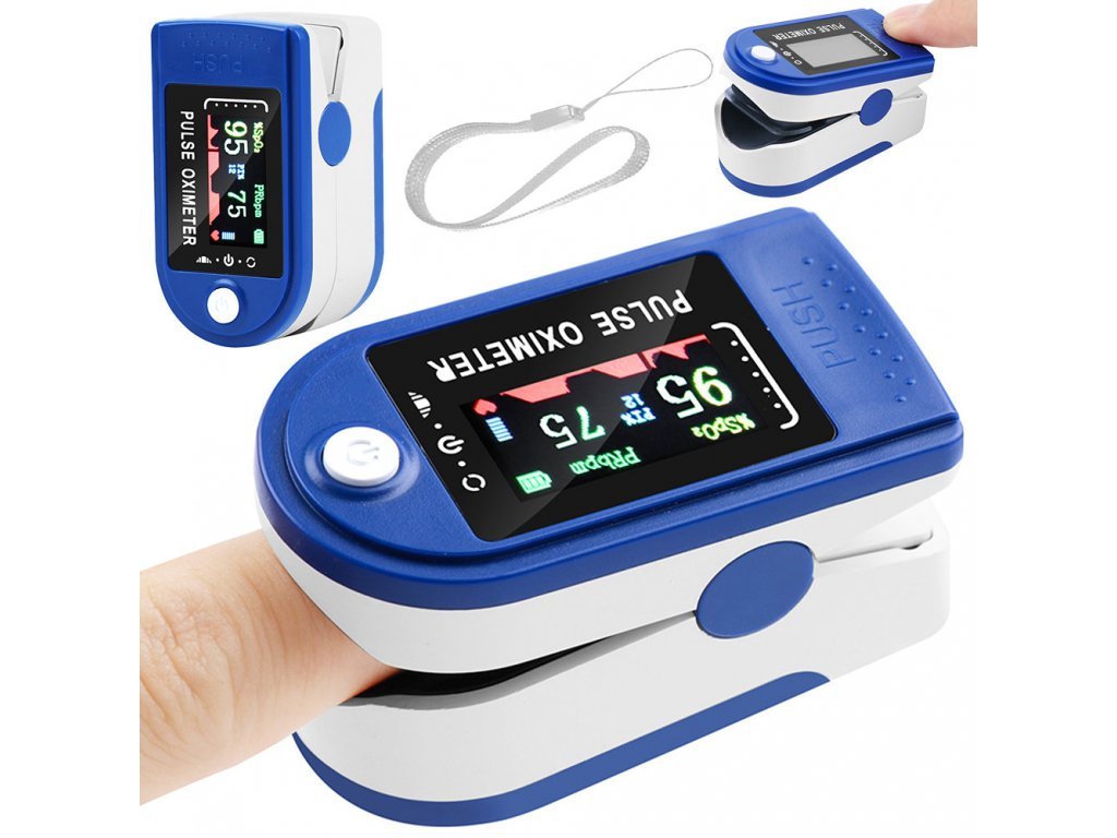 Prstový pulzný oximeter LCD Prstový pulzný oximeter LCD