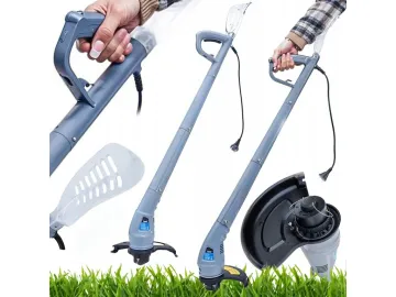 Elektrická strunová kosačka 1000 W, šírka záberu 23 cm - ONDRAGON OD704 - šedá
