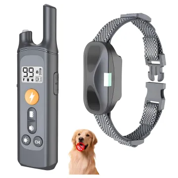 Elektrický výcvikový obojok pre psa RC-K-1337 - vodeodolný, dosah 800 m
