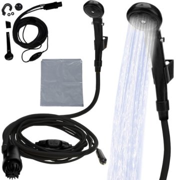 Sprcha prenosná turistická 12V, 60 W, 3,5 l/min Trizand 8877