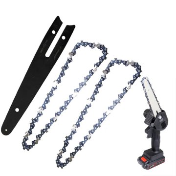 Lišta + 2x reťaz pre ručné elektrické AKU pílky 6" - Univerzálna ADM