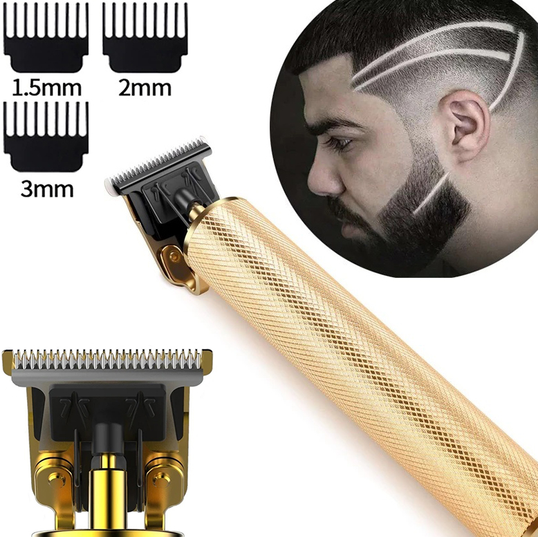 Profesionálny zastrihávač vlasov a fúzov - Hair Trimmer - Zlatý Profesionálny zastrihávač vlasov a fúzov - Hair Trimmer - Zlatý
