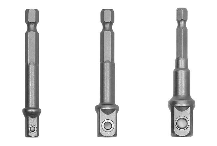 Sada adaptérov pre hlavice 1/4, 3/8, 1/2 Sada adaptérov pre hlavice 1/4, 3/8, 1/2